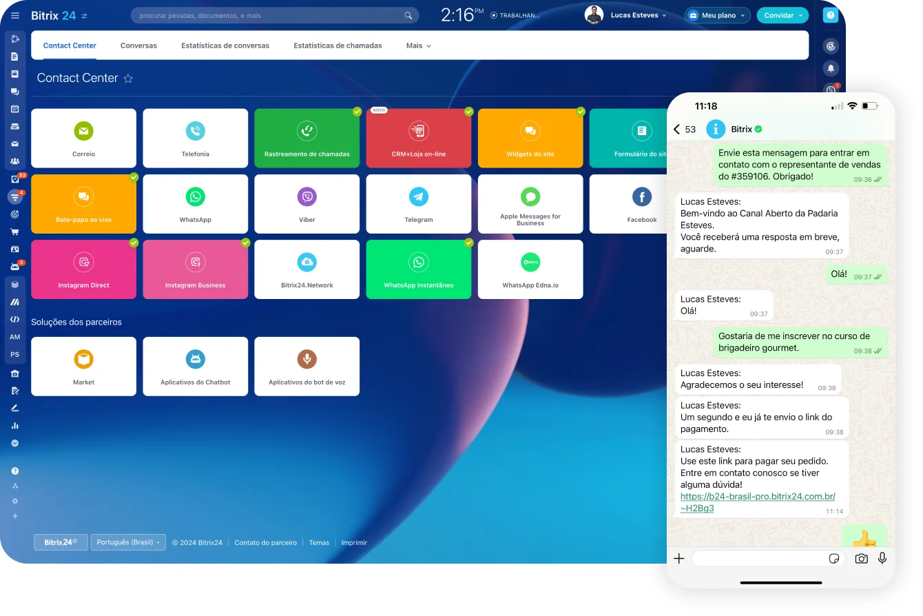 Comunicação unificada — TODO mundo conectado, nada se perde